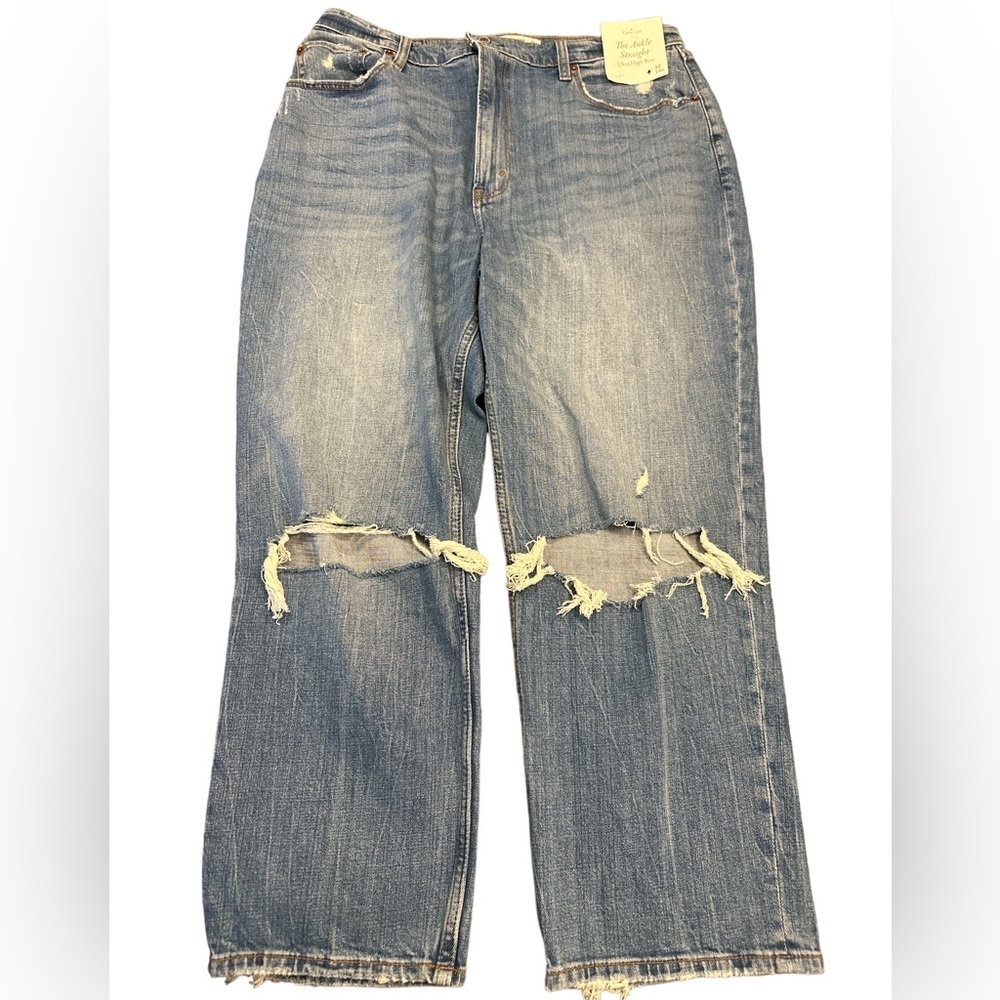 Abercrombie&Fitch Ultrahigh Rise Jeans 14R/32 NWT.